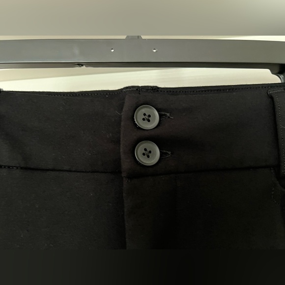 Torrid Deep Black Trouser Boot Studio Luxe Ponte Mid-Rise Pant - Picture 6 of 10